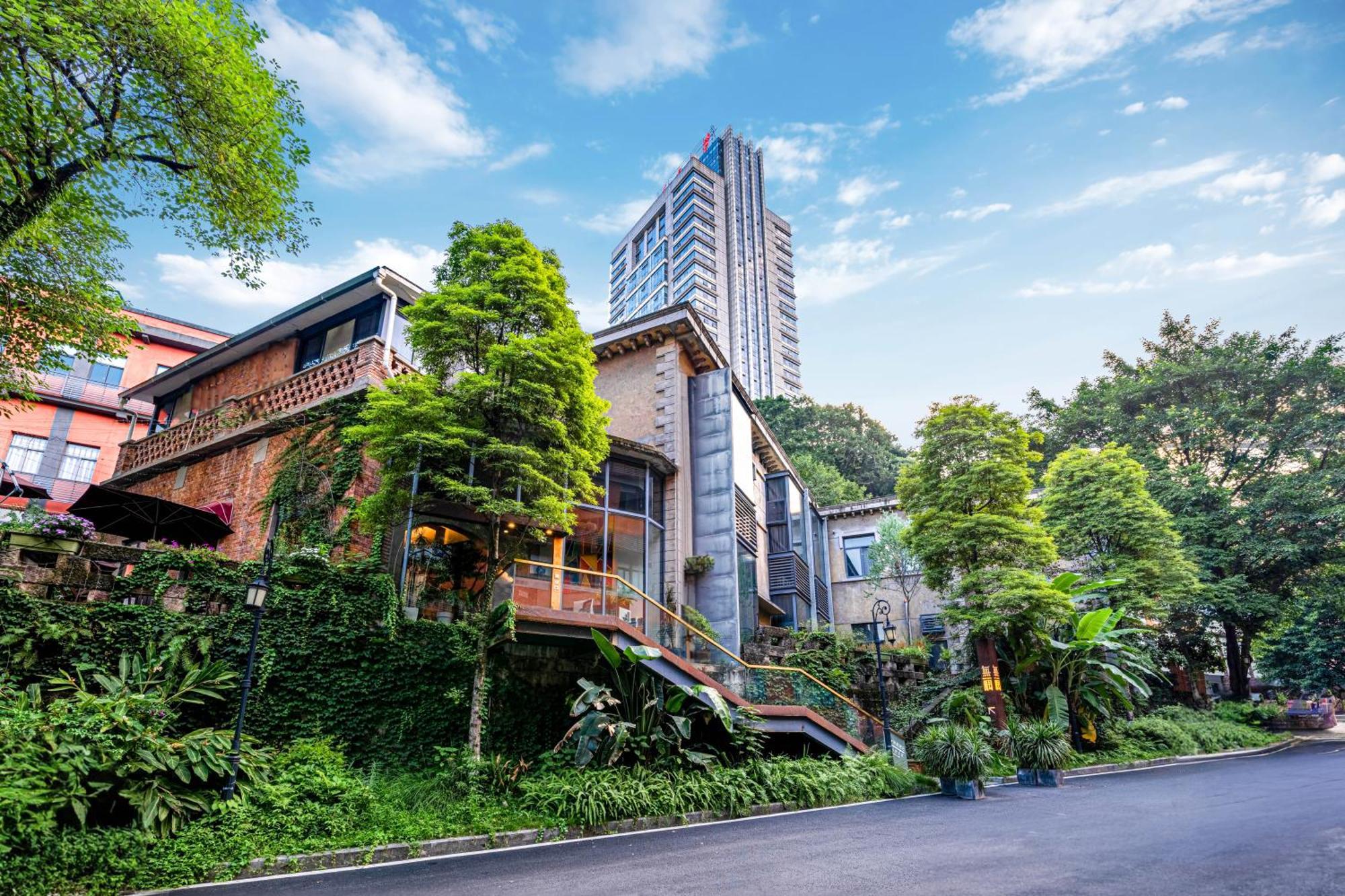 Wuyu Hotel - Chongqing University & Ciqikou Ancinet Town ภายนอก รูปภาพ